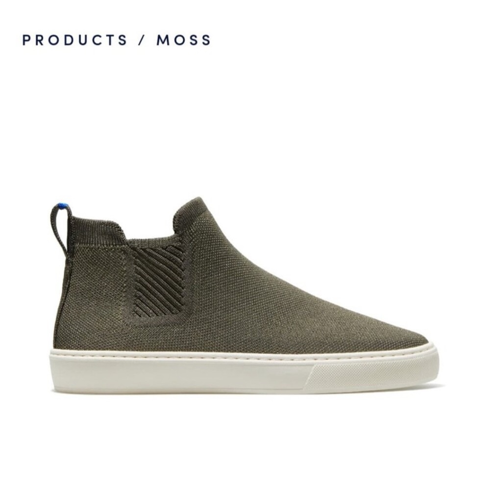 Rothy’s Moss Chelsea sneaker boot